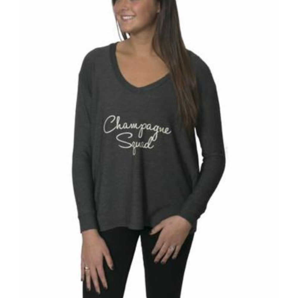 BACKROAD CHAMPAGNE SQUAD SUPER SOFT SWEATSHIRT